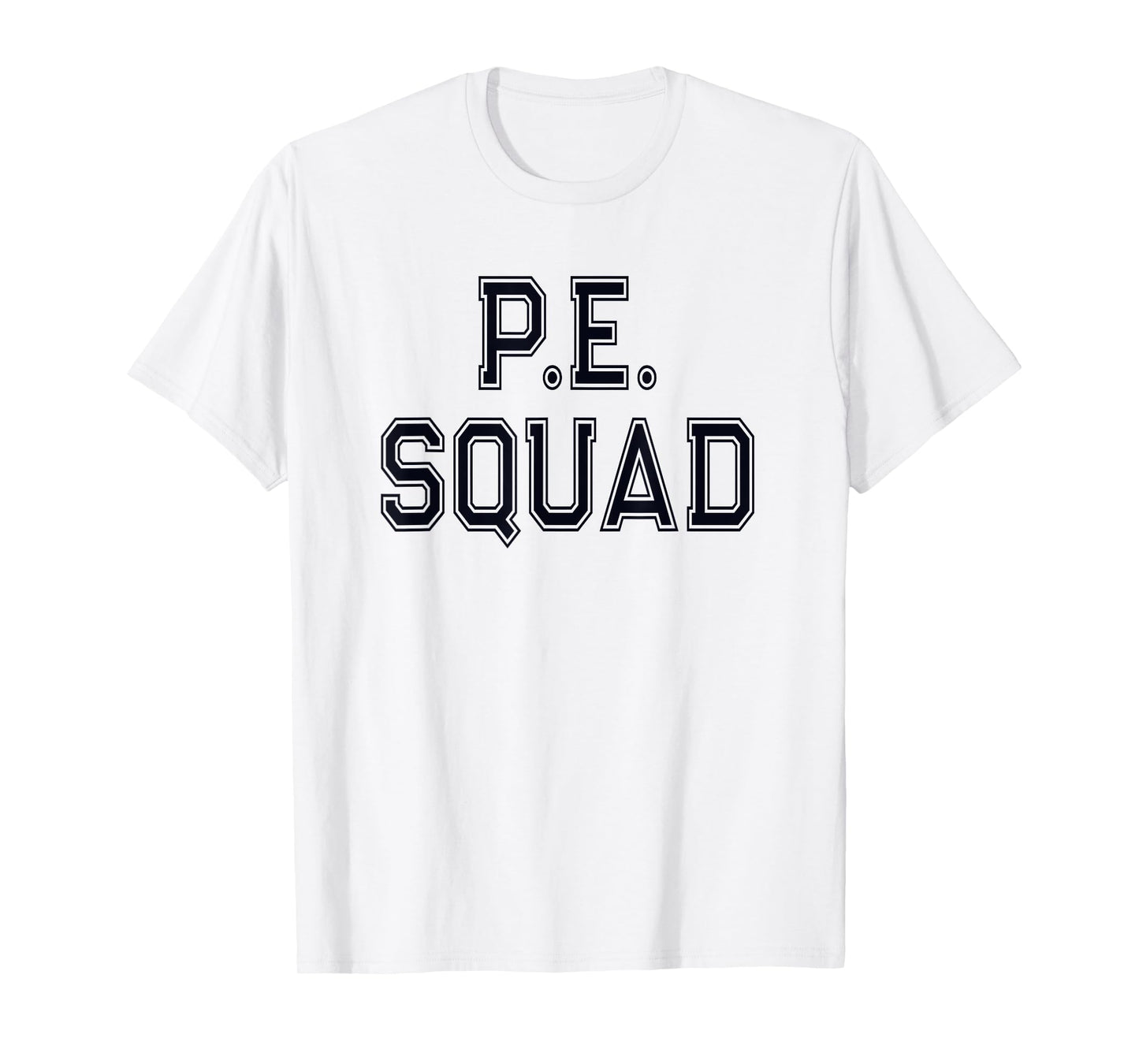 PE Teacher P.E SQUAD Physical Education Team Kids Gym Crew T-Shirt