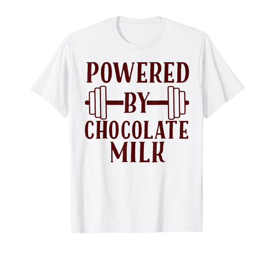 Powered By Chocolate Milk T-Shirt
