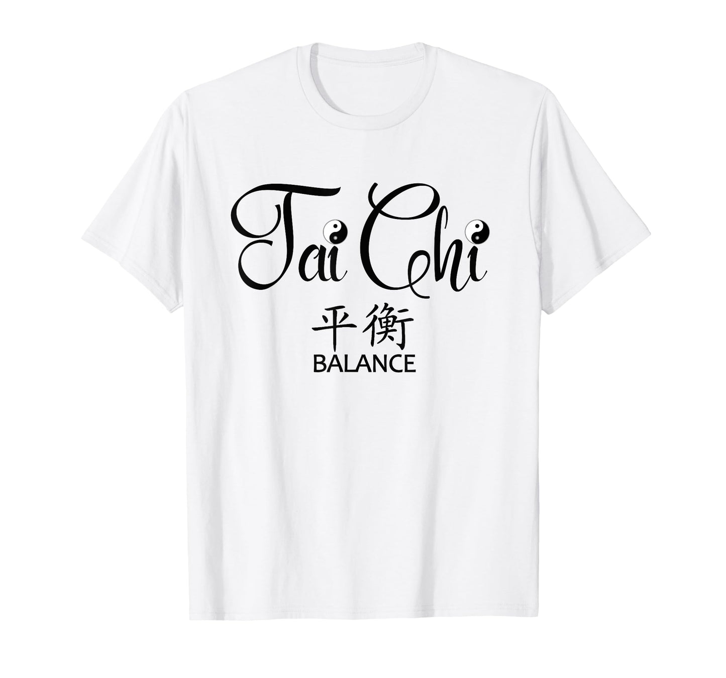 Tai Chi Chinese Balance T-Shirt T-Shirt