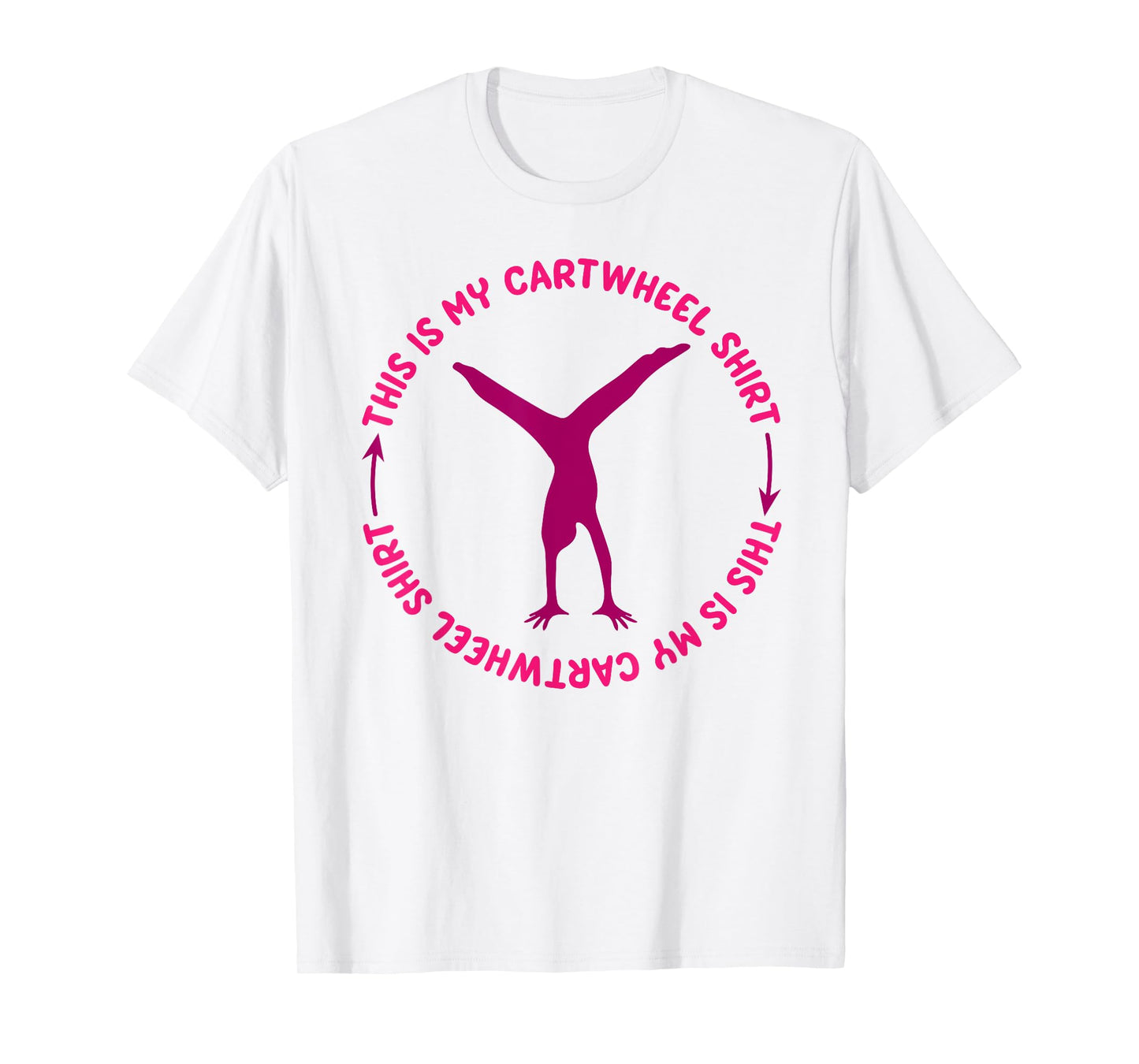 This Is My Cartwheel Shirt | Cute Gymnast Moves Tee Gift T-Shirt