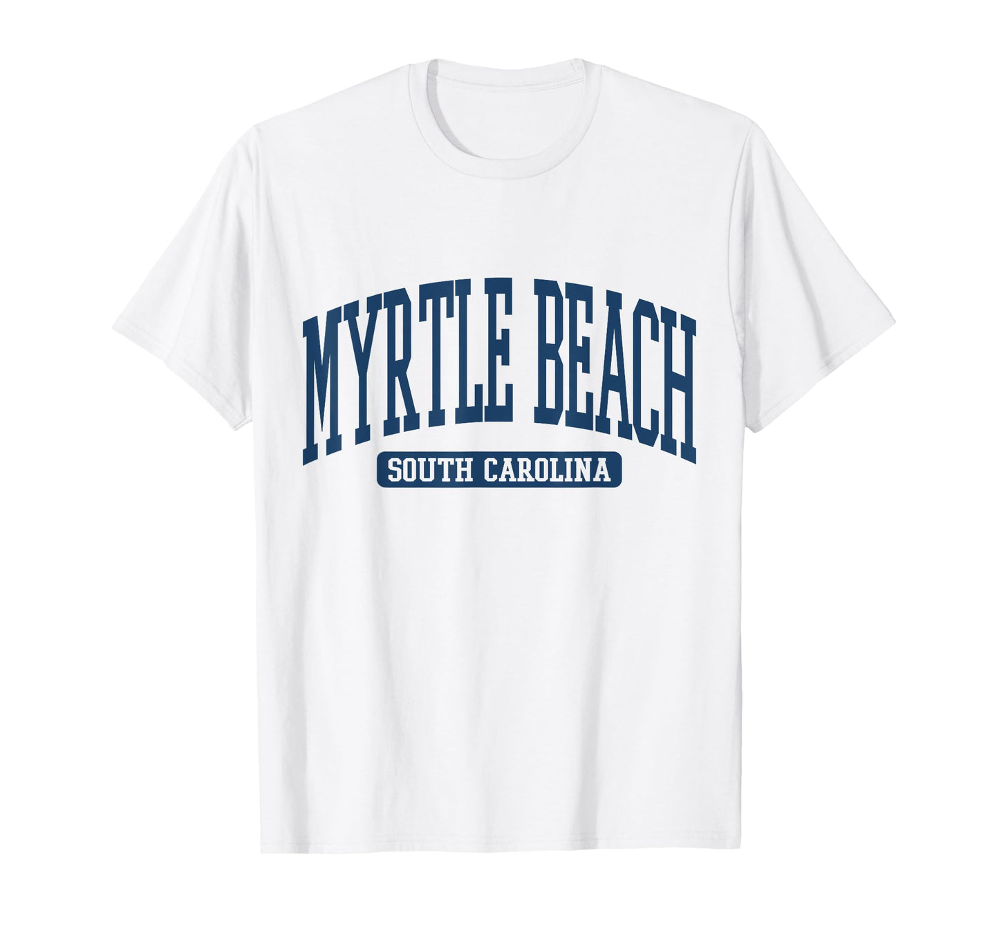Myrtle Beach South Carolina Souvenir Vintage, Minimalist T-Shirt