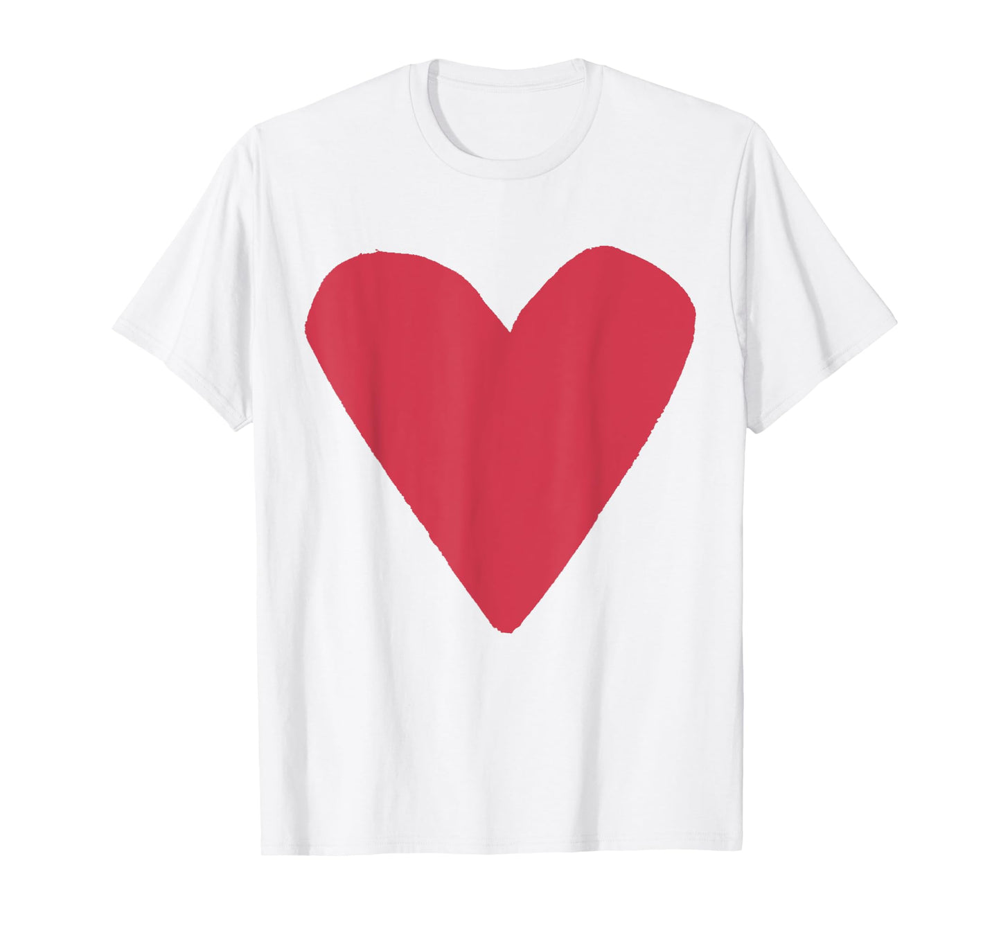 Red Heart Pink T-Shirt