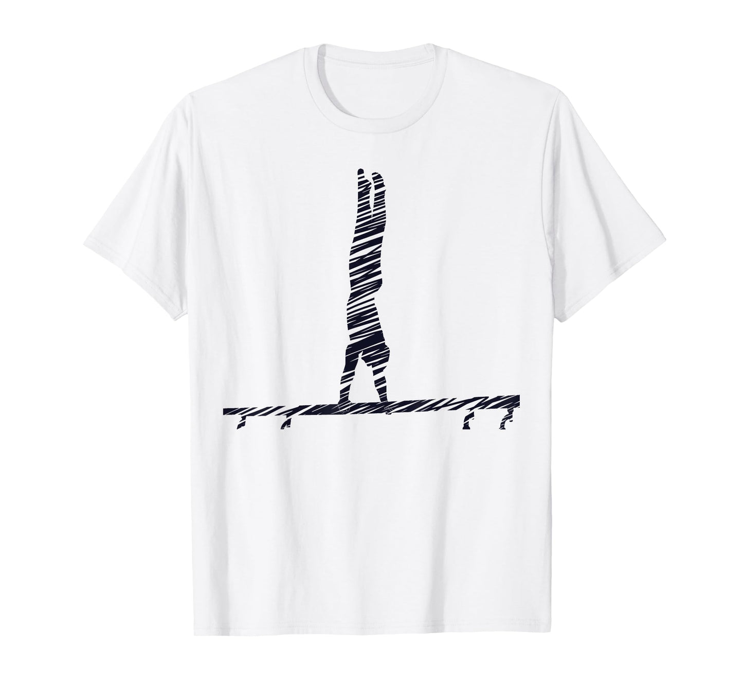 Gymnastics Fan Vintage Design T-Shirt
