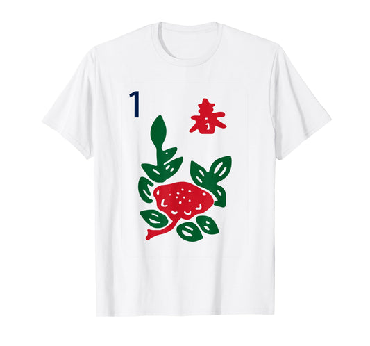 Chinese Mah Jong Seasons Spring Tile Mahjong Costume T-Shirt