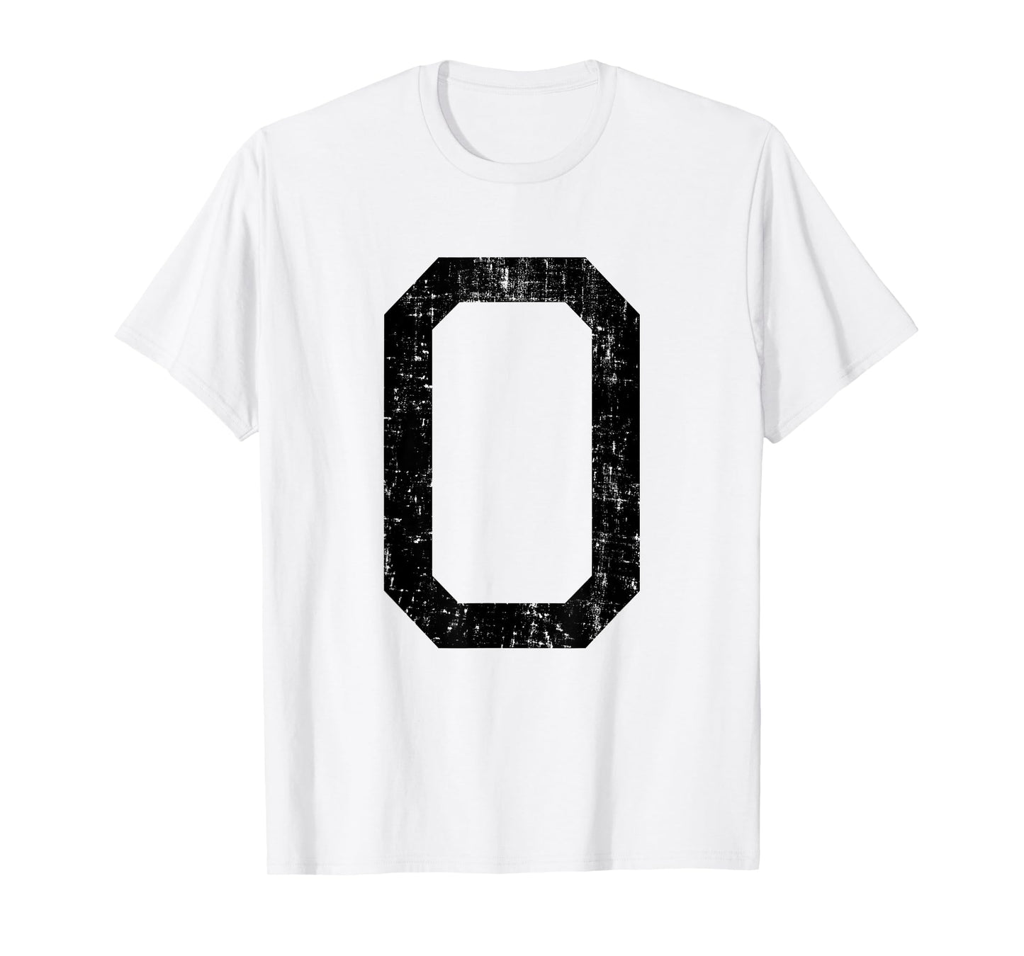 Letter O Capital Alphabet Initial School College Varsity T-Shirt