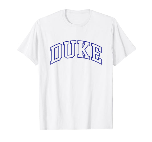 Duke vintage letter T-Shirt