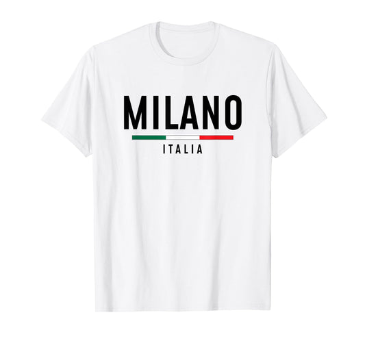 Milano Italia Vintage Milan Italy boys girls retro souvenir T-Shirt