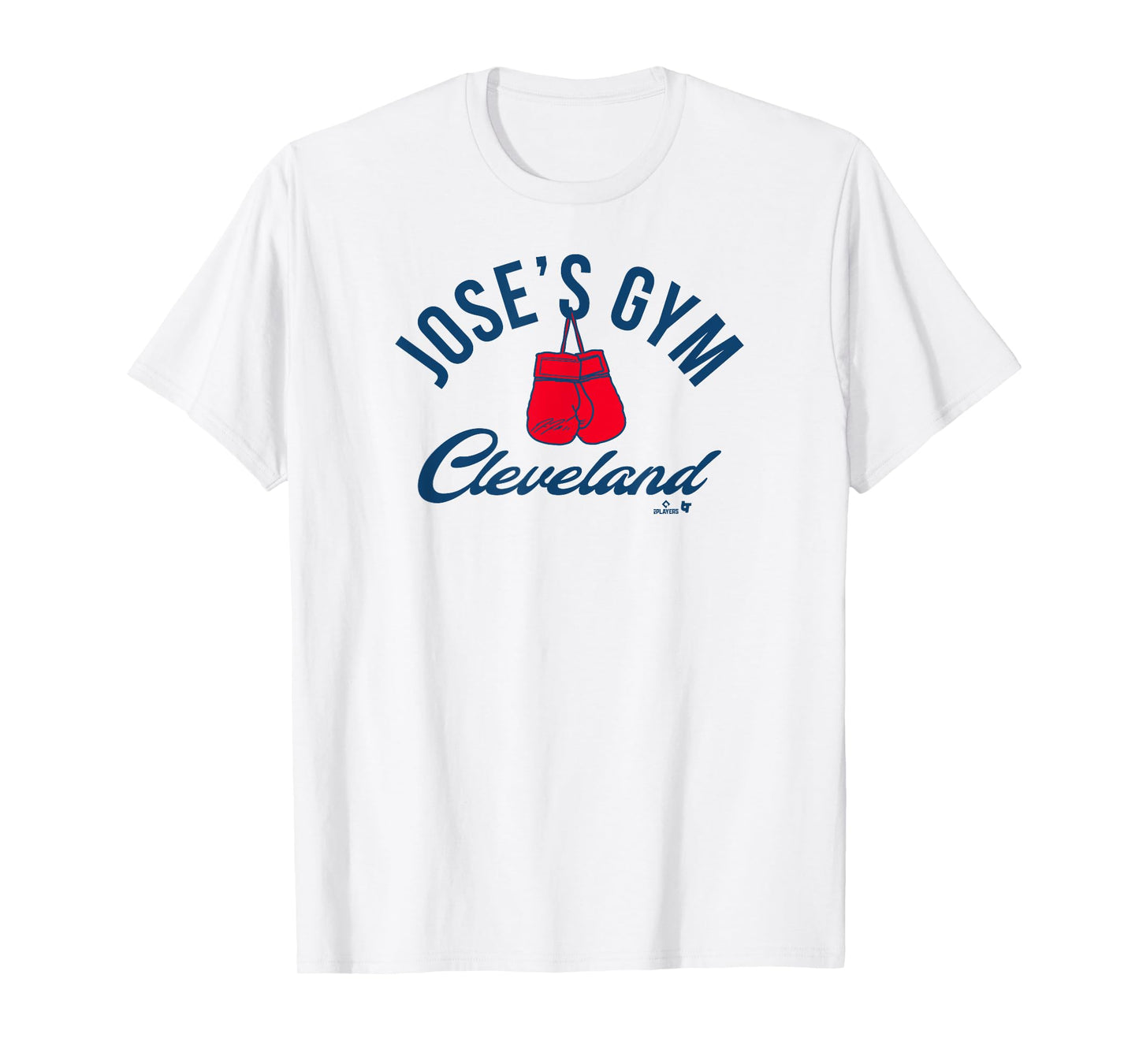 José Ramírez - Jose's Gym Gloves - Cleveland Baseball T-Shirt