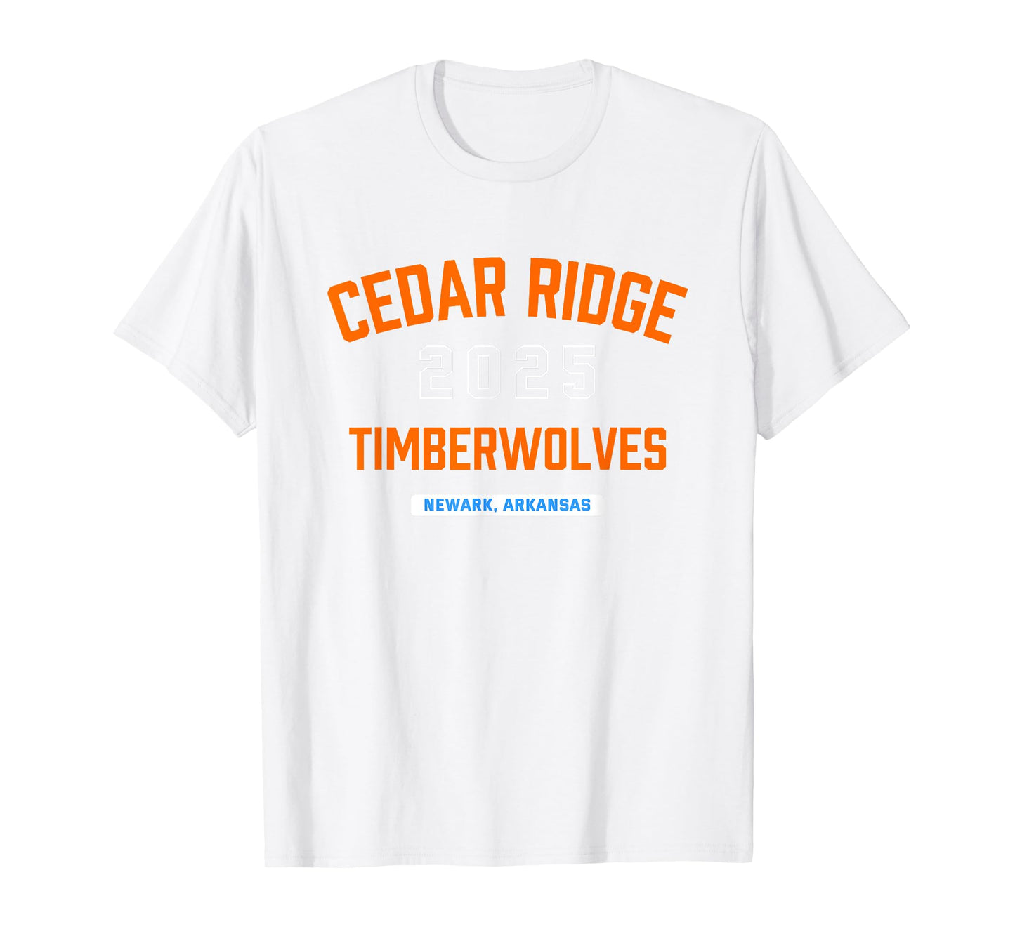 Cedar Ridge Timberwolves Newark, Arkansas 2025 T-Shirt