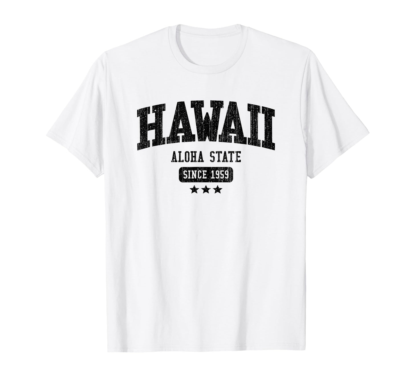 Vintage Hawaii Aloha State Since 1959 USA Sports T-Shirt