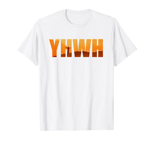YHWH – Tetragrammaton Hebrew Name of GOD Yahweh Faith T-Shirt