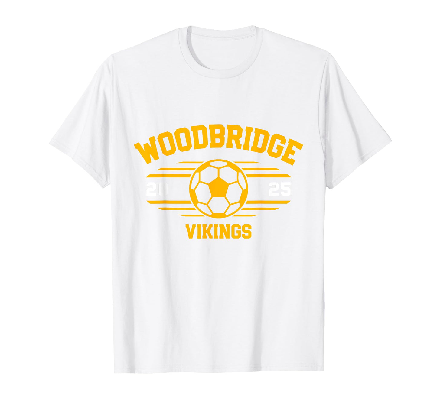 Woodbridge Vikings Soccer Ball 2025 T-Shirt
