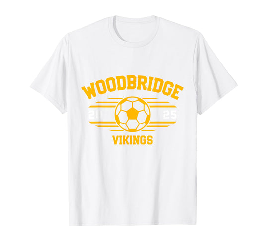 Woodbridge Vikings Soccer Ball 2025 T-Shirt