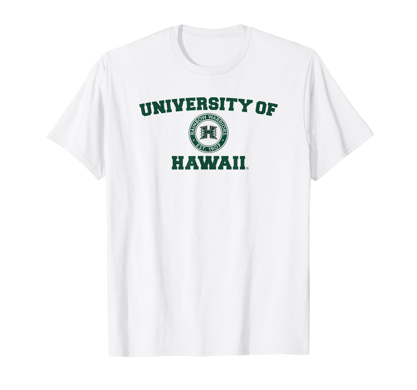 University of Hawaii Rainbow Warriors Circle Logo T-Shirt