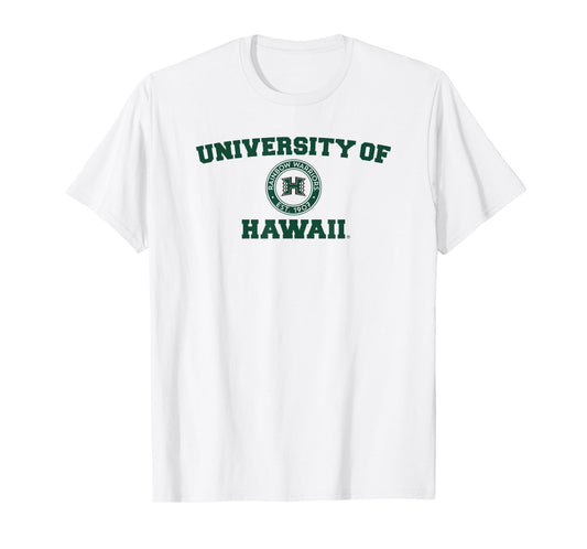 University of Hawaii Rainbow Warriors Circle Logo T-Shirt