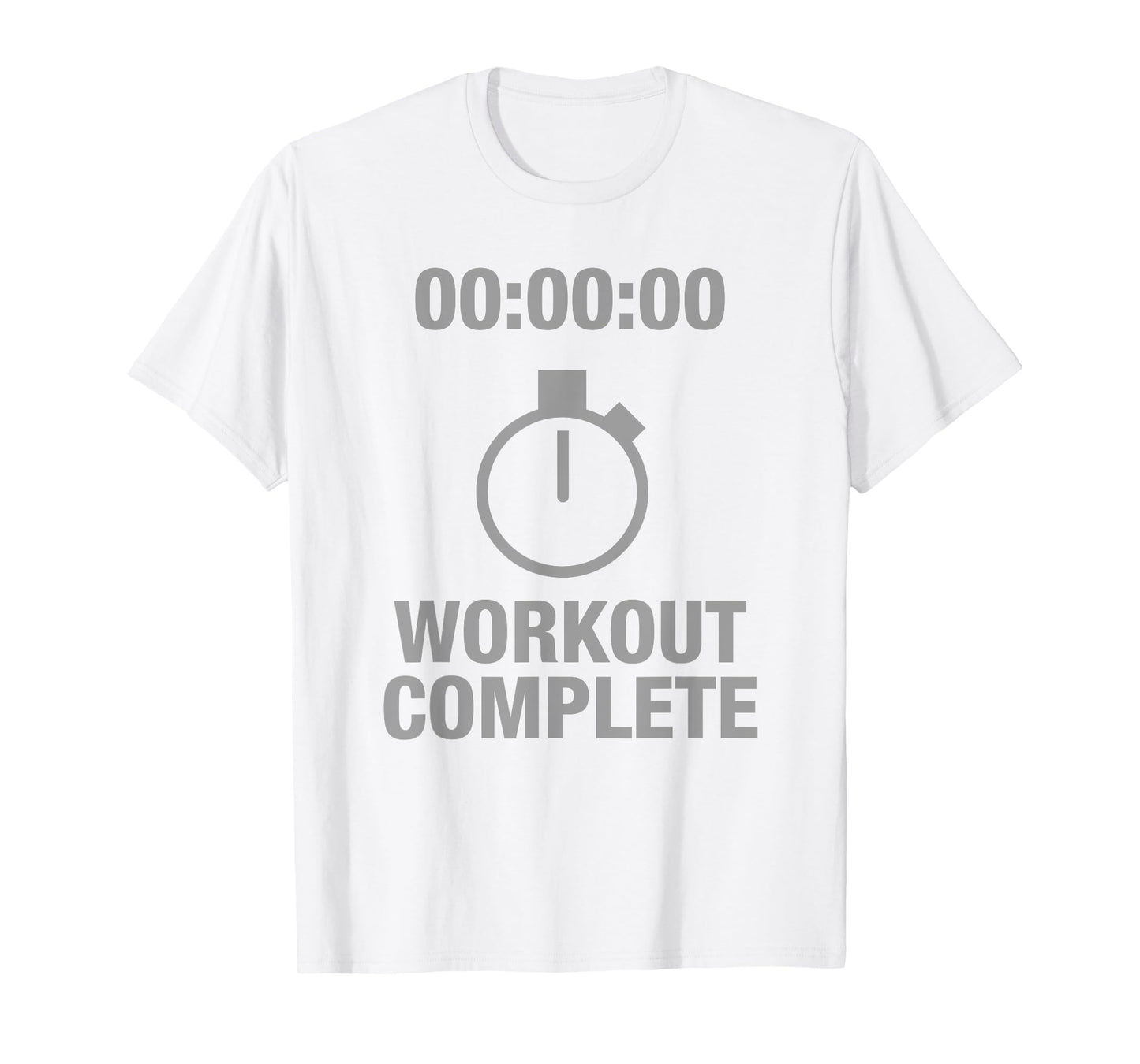 Sweat Activated Workout Prints Grey 3X-Large Classic Fit Round Neck Short Sleeve Cotton Sweat Activated Workout Shirts