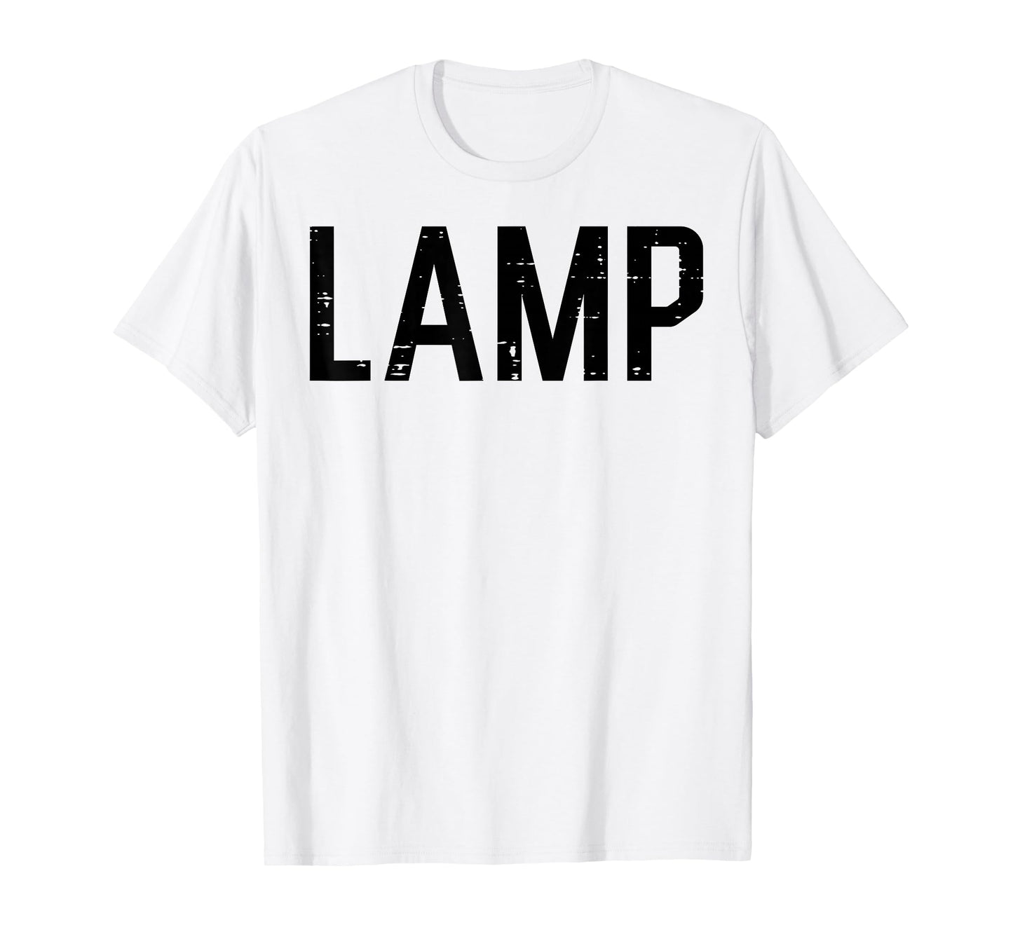 Halloween Lamp Funny Costume Lazy Minimal Men Women Kids T-Shirt