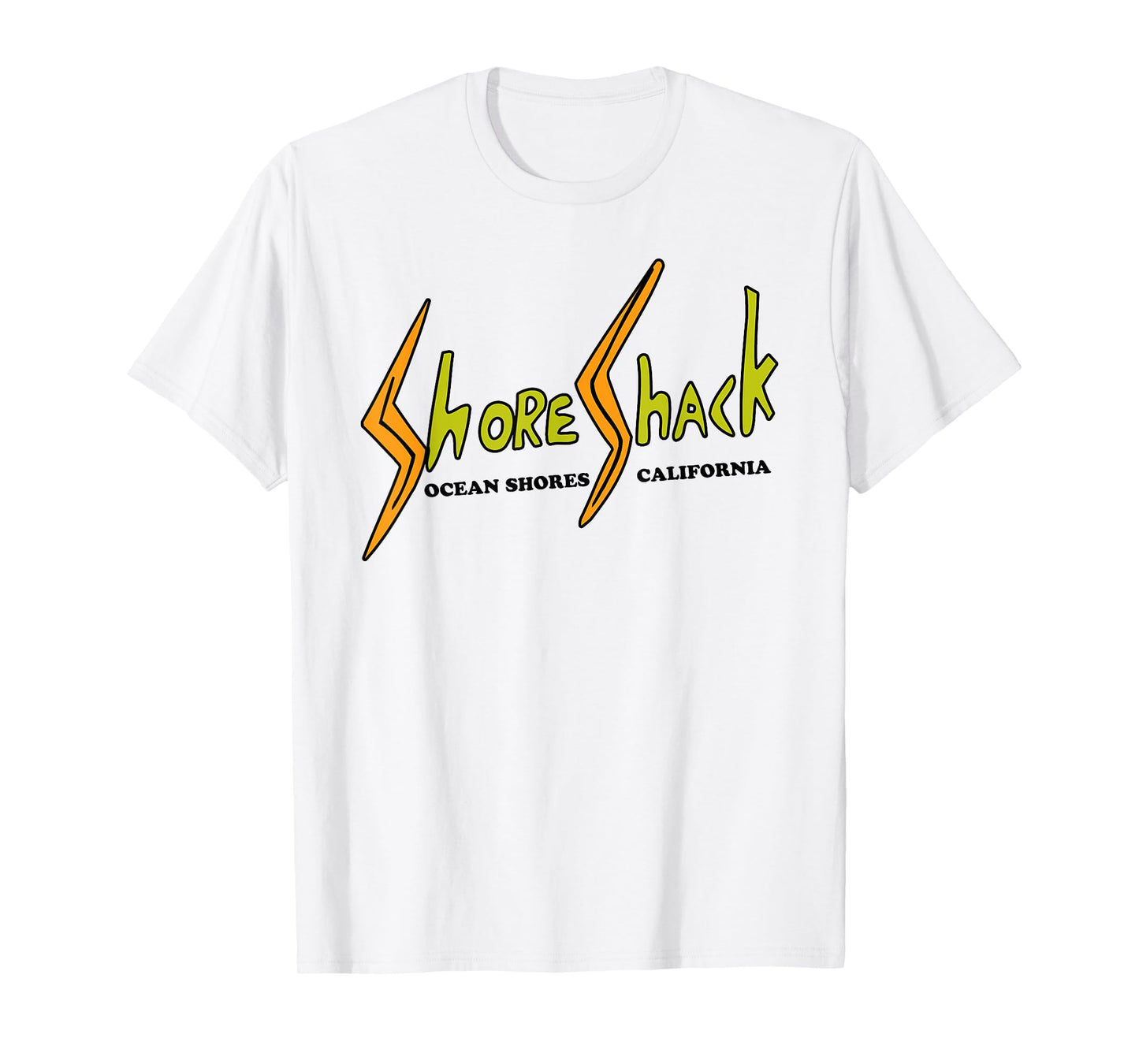 Rocket Power Shore Shack Front and Back Retro Cartoon T-Shirt