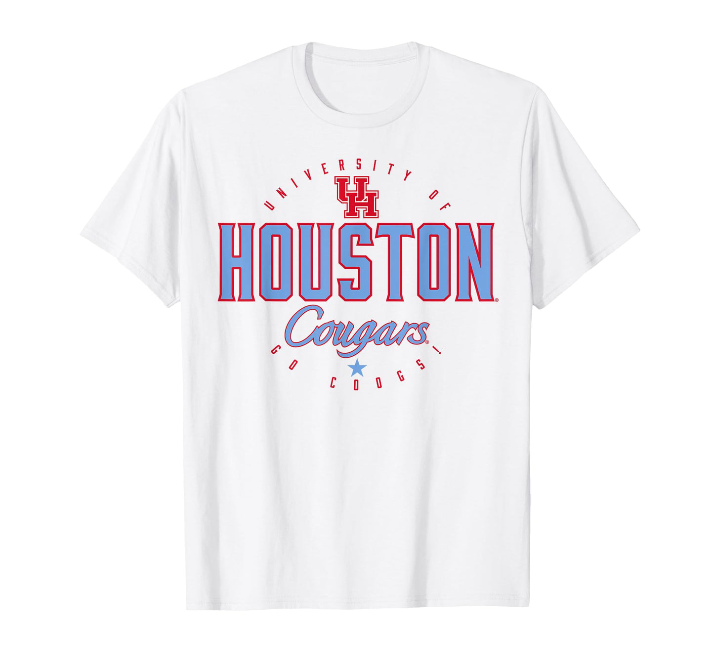 University of Houston | Houston Blue Collection Circle Icon T-Shirt