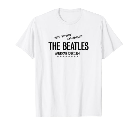 The Beatles - American Tour 1964 City Dates T-Shirt