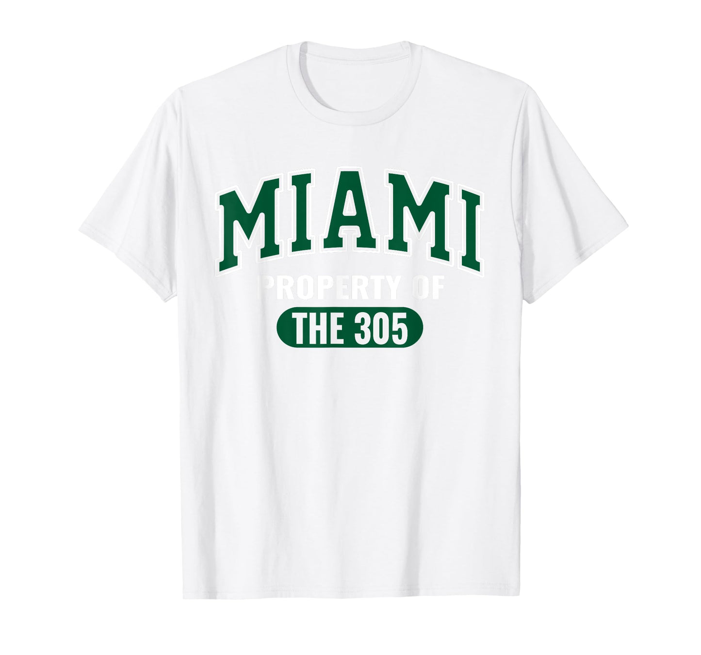 Miami 305 Clothing Iconic South Beach Urban Streetwear T-Shirt