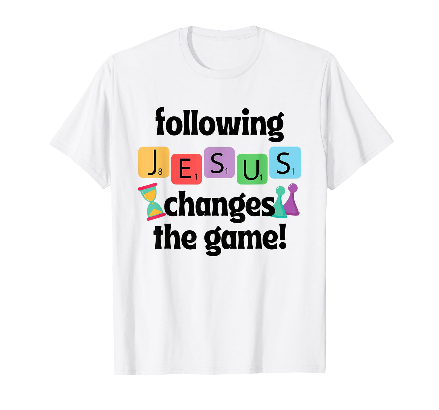 Following Jesus The Changes Game VBS Vacation Bible School T-Shirt