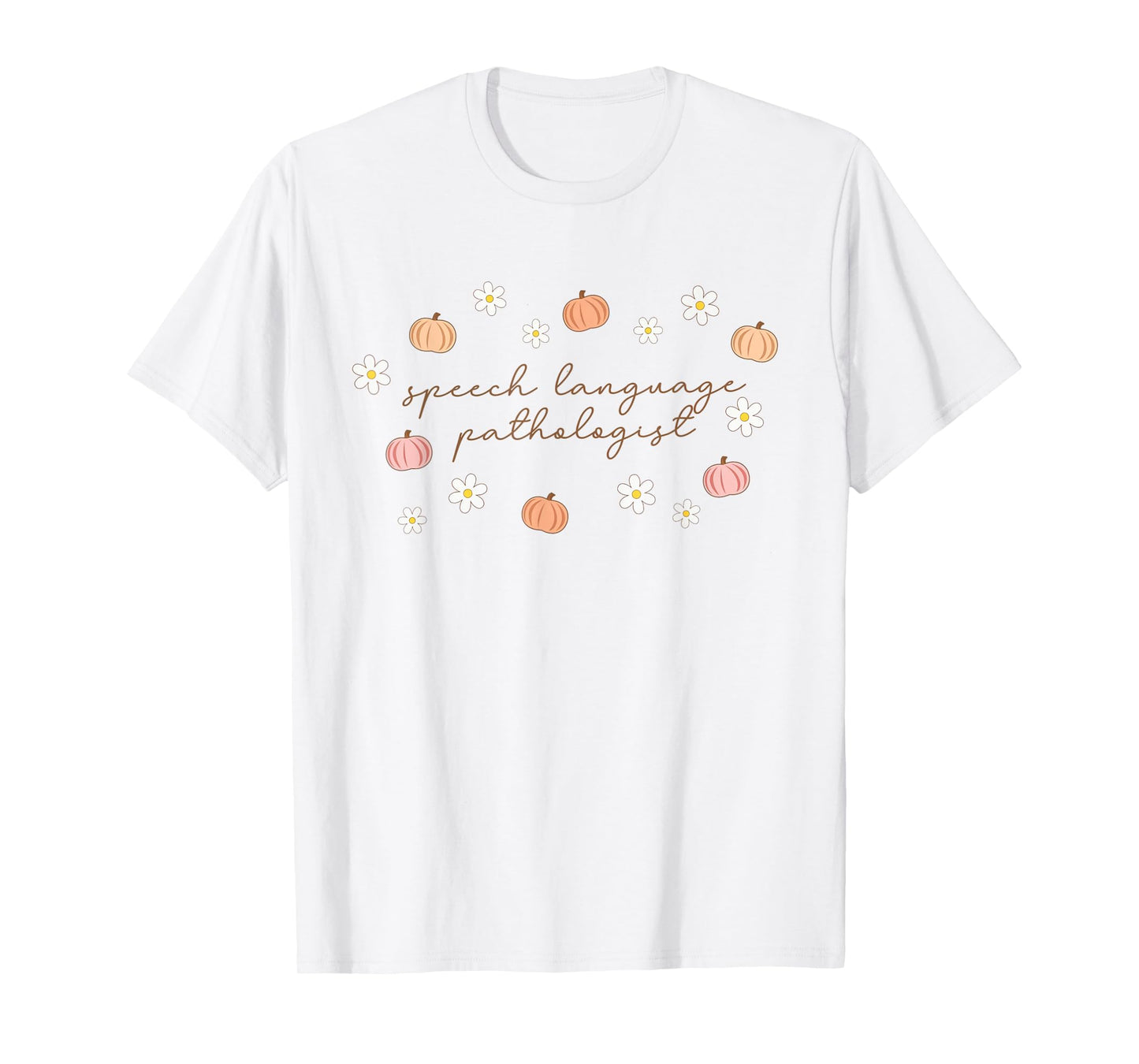Speech Language Pathologist Halloween Fall Pumpkins SLP T-Shirt