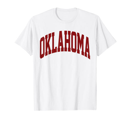 Retro Oklahoma Throwback Souvenir Oklahoma Tee Red Classic T-Shirt