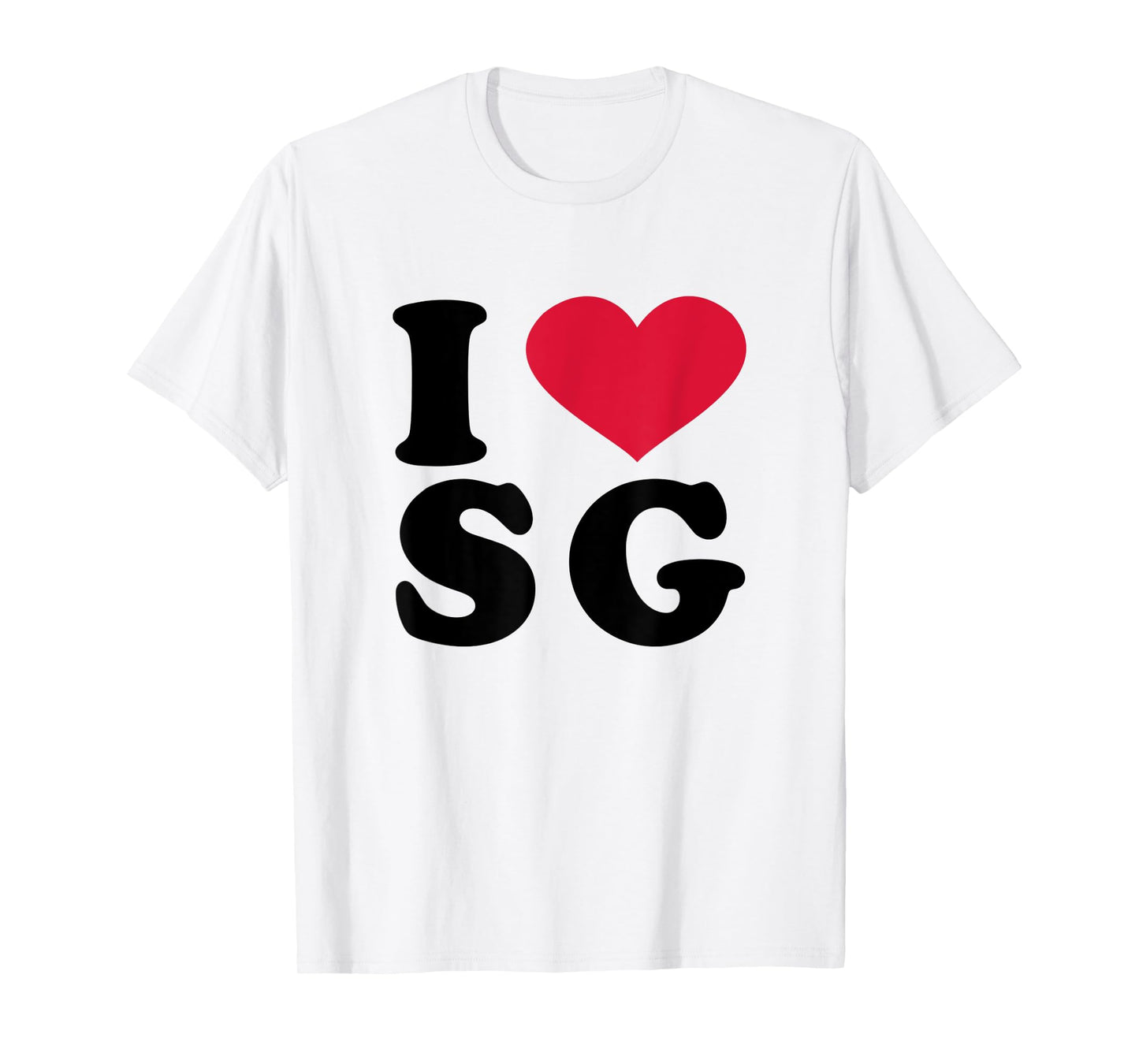I Love SG T-Shirt