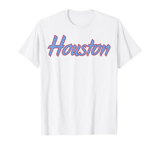 University of Houston | Houston Blue Collection Script Text T-Shirt