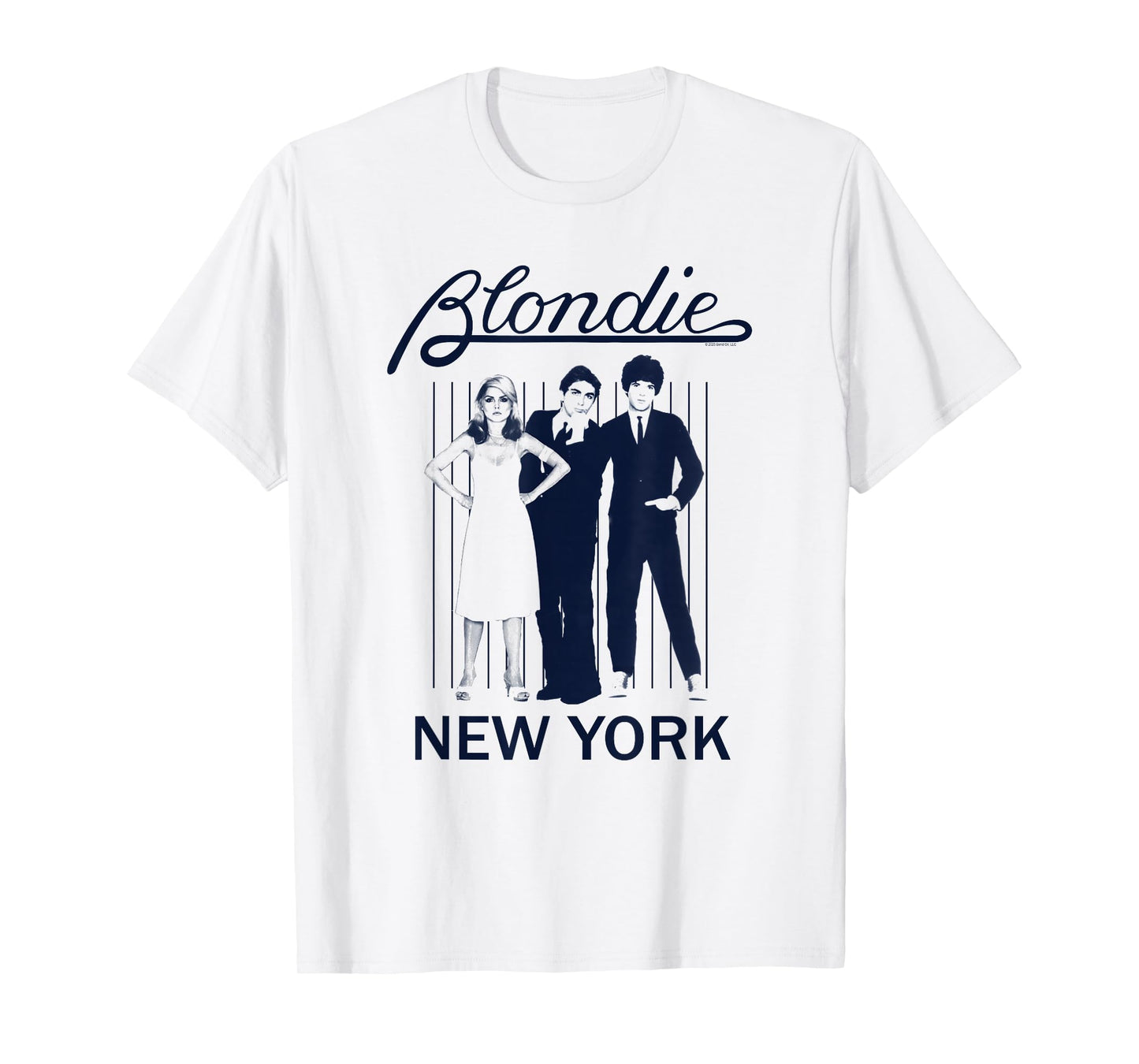 Blondie Parallel Lines Album Art New York Vintage Band T-Shirt