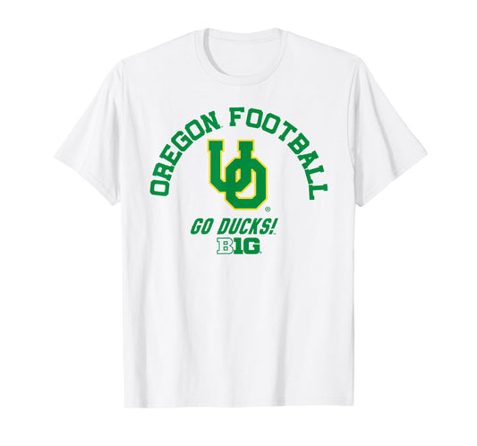 Oregon Ducks Big 10 Football Logo Officially Licensed T-Shirt