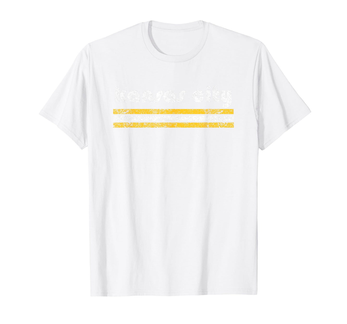 Kansas City Missouri Retro Vintage Weathered Throwback T-Shirt