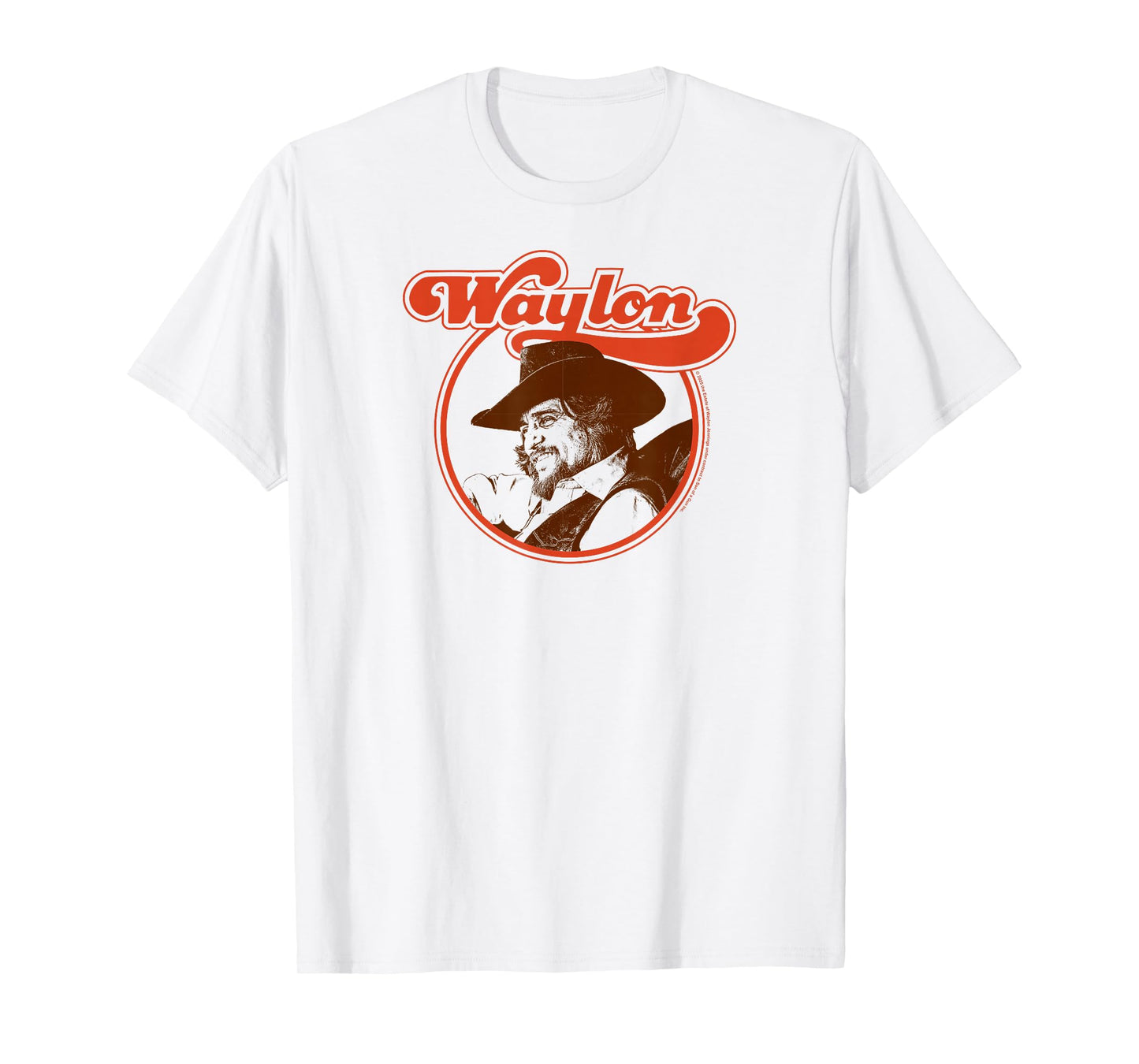 Waylon Jennings - Portrait T-Shirt
