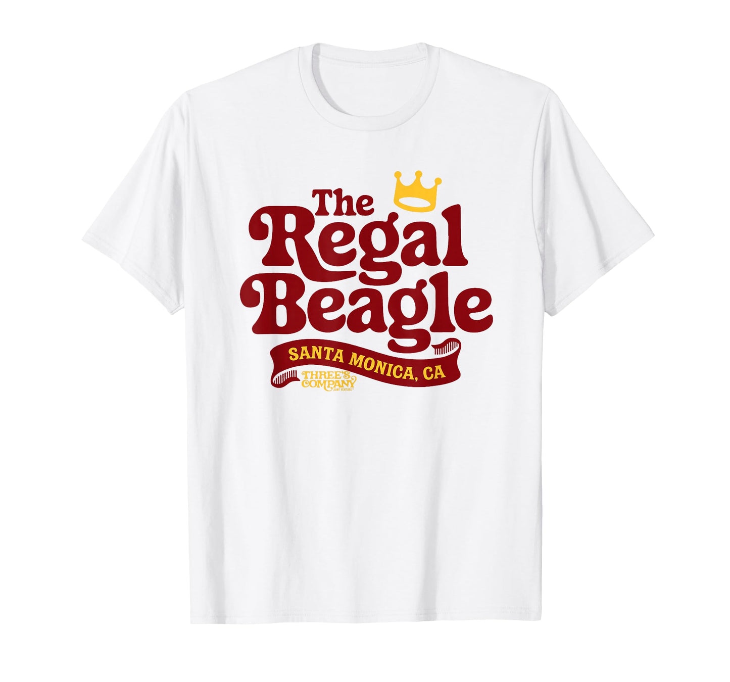 The Regal Beagle Pub Three's Company Retro TV Sitcom T-Shirt