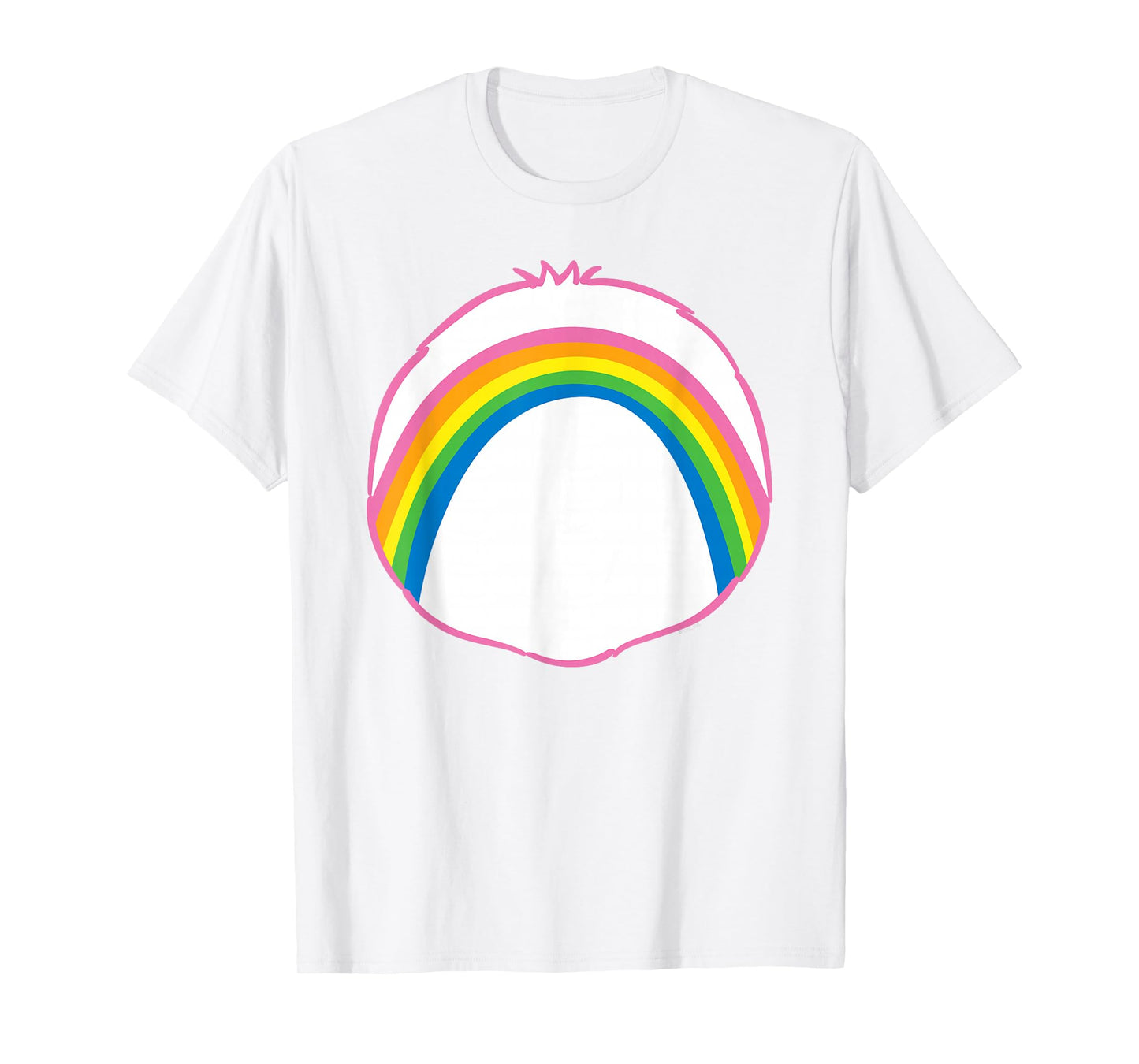 Care Bears Cheer Bear Belly Easy Halloween Costume Cartoon T-Shirt