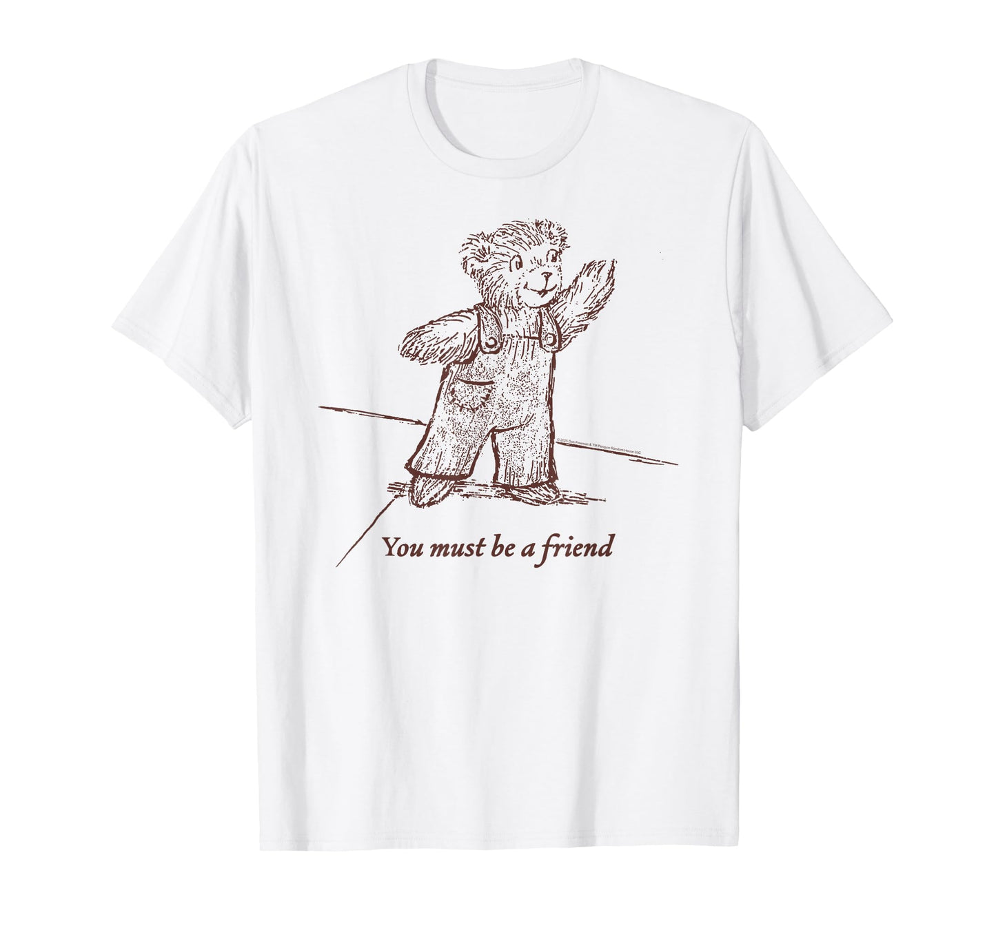 Corduroy You Must Be a Friend Teddy Bear Children's Book T-Shirt