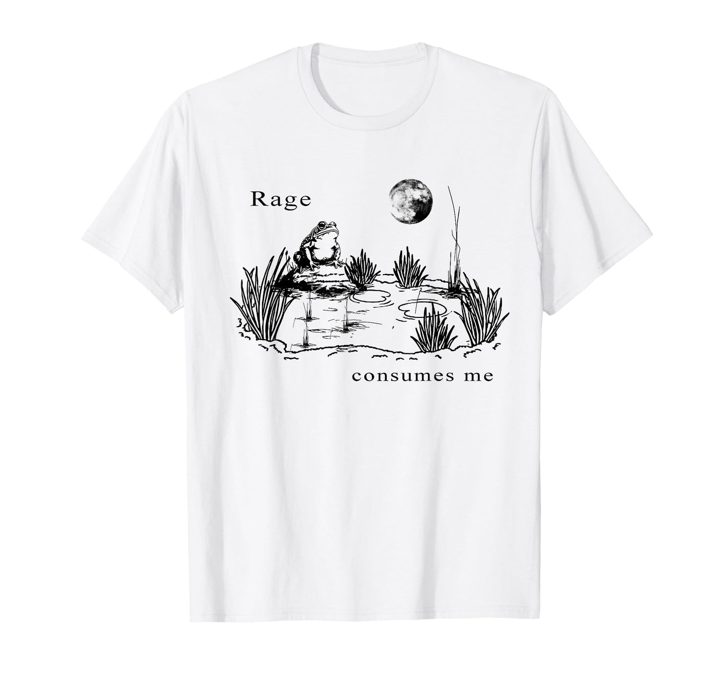 rage consumes me frog funny Vintage Frog nature T-Shirt