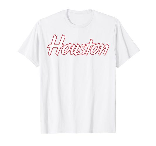 University of Houston | Houston Blue Collection Script Text T-Shirt