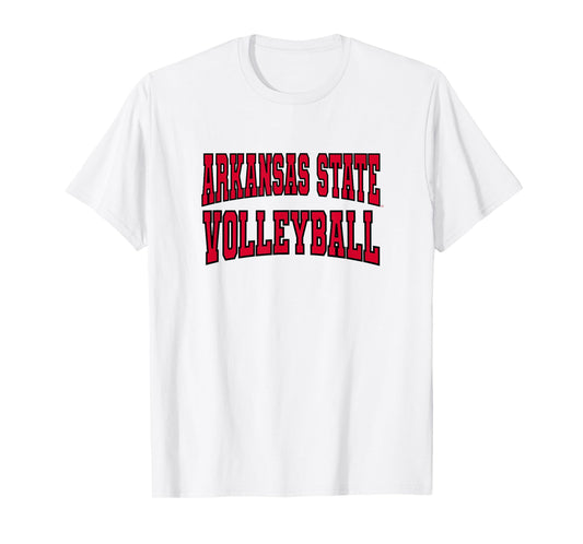 Arkansas State Red Wolves Premium Collegiate Volleyball T-Shirt