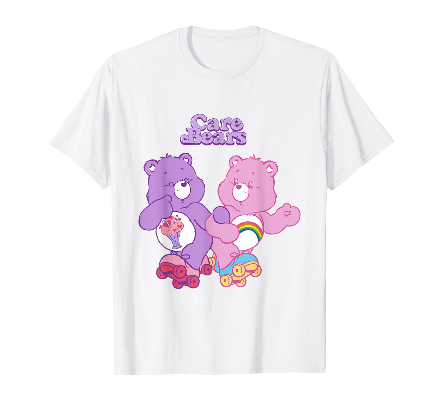 Care Bears Cheer & Share Bear Vintage Roller Skates T-Shirt