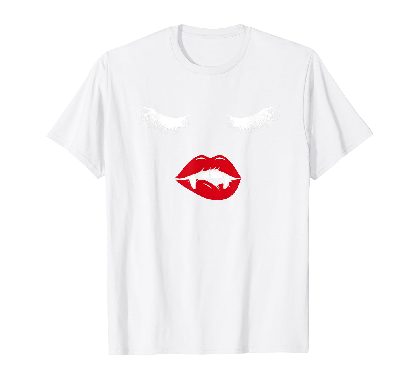 Lash Tech Vampire Esthetician Halloween Vibes Spooky Season T-Shirt