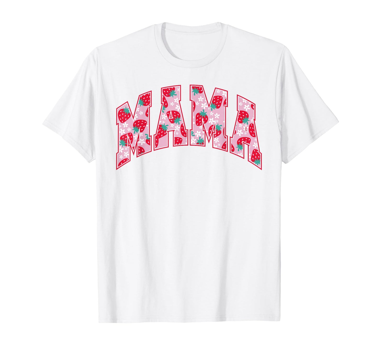 Mama Of The Berry First Birthday Strawberry Family Matching T-Shirt