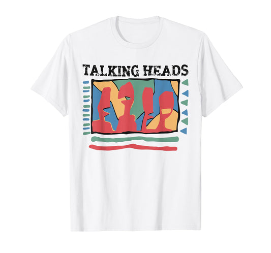 Talking Heads Yellow Retro Graphic T-Shirt