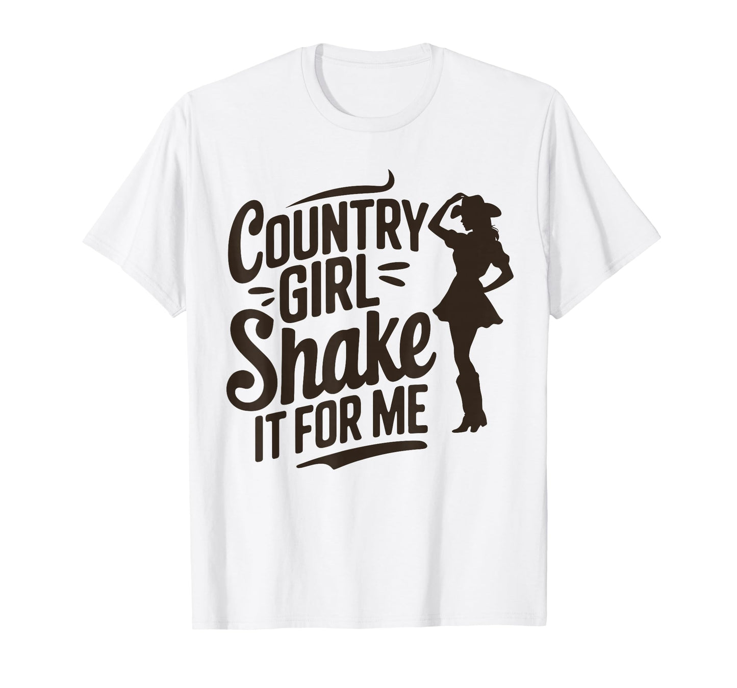 Shakes It For Me Country Music Cowgirl Vintage Western Vibes T-Shirt