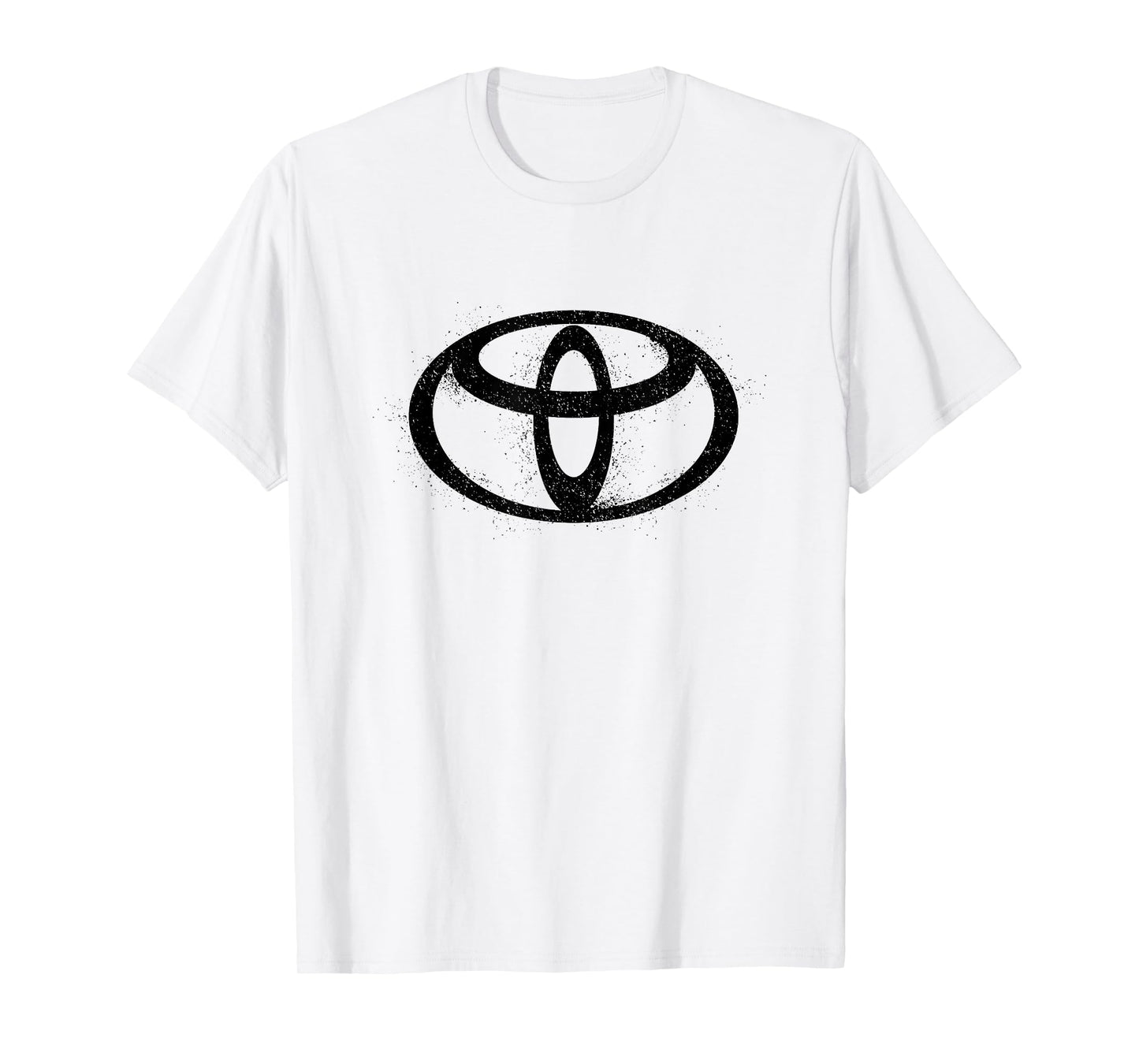 Toyota Iconic Distressed Black Logo T-Shirt