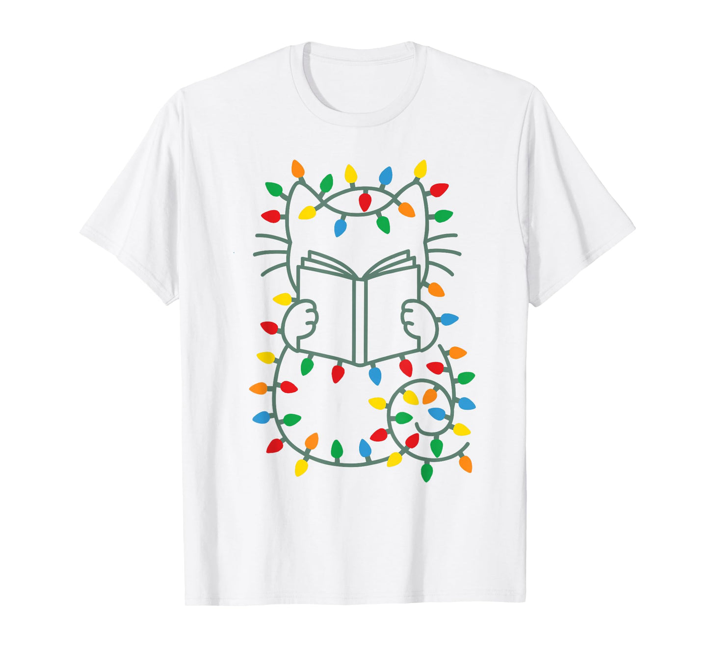 Christmas Read, Cozy Bookish Xmas Girl Reader Ugly Gift T-Shirt