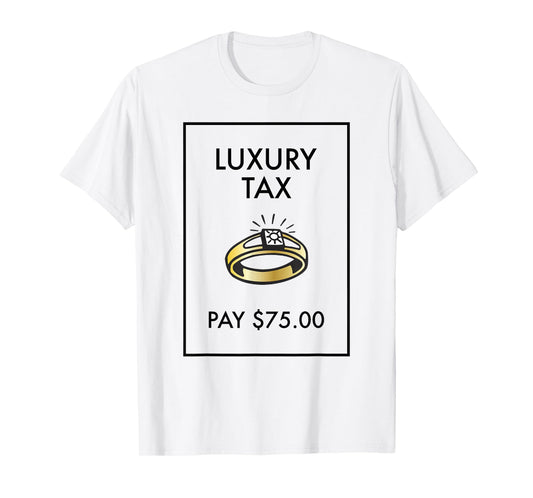 Monopoly Board Game Luxury Tax Pay $75 Classic T-Shirt