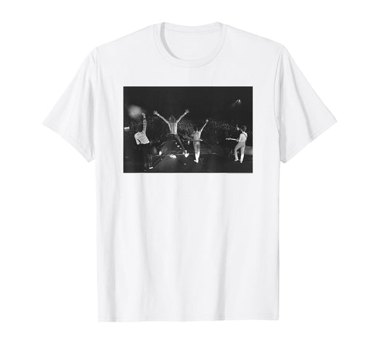 Queen Official Band Promo B&W Vintage Photo T-Shirt