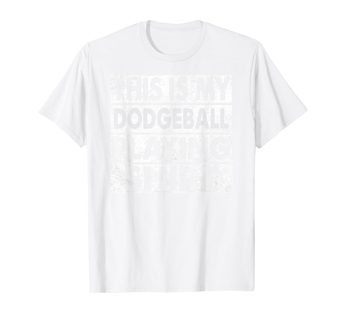 This Is My Dodgeball Playing Shirt Funny Sport T-Shirt